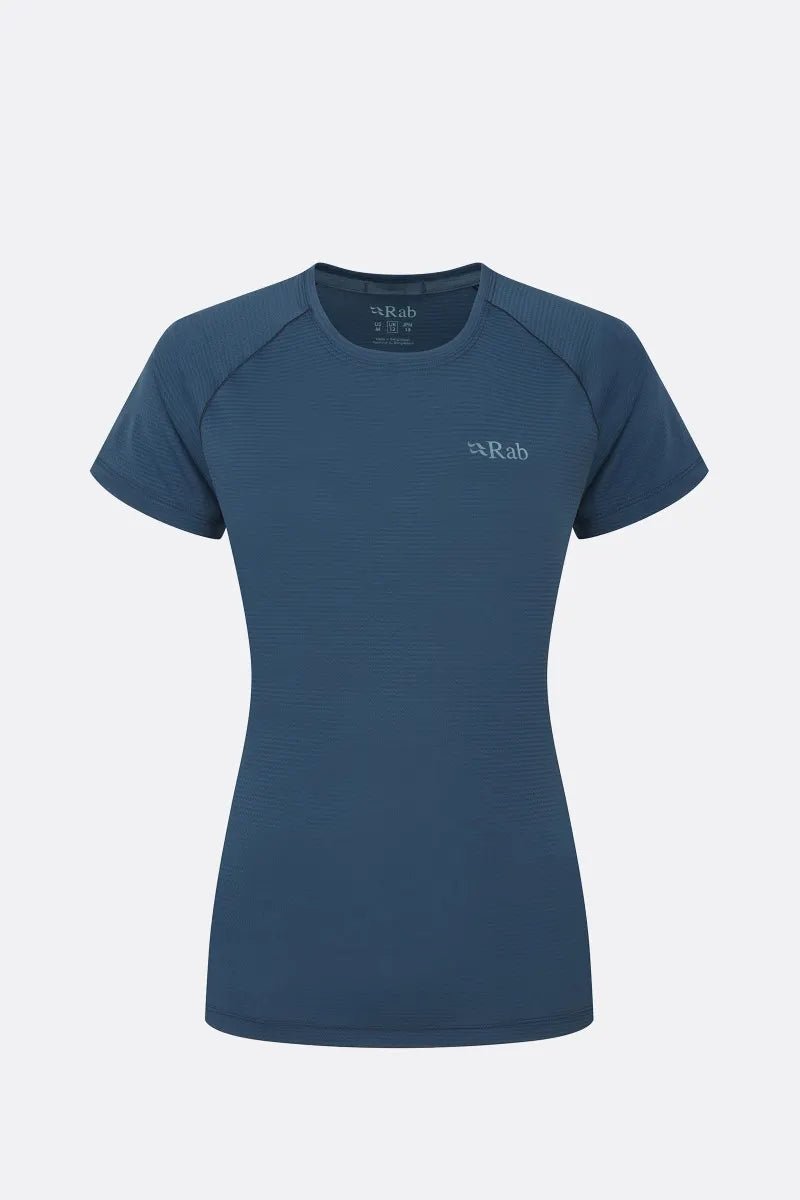 Rab Sonic Tee W'S - Secado Rápido Antiolores - Camisetas Manga Corta