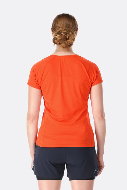 Rab Sonic Tee W'S - Secado Rápido Antiolores - Camisetas Manga Corta