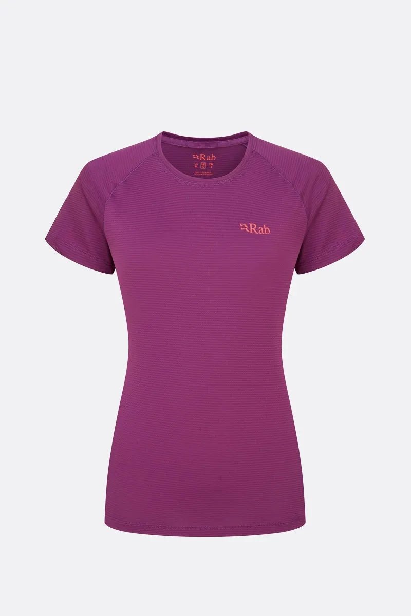 Rab Sonic Tee W'S - Secado Rápido Antiolores - Camisetas Manga Corta