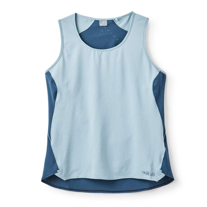 Rab Sonic Ultra Tank Wmns – Camiseta técnica sin mangas ultraligera para trail y alta intensidad - 