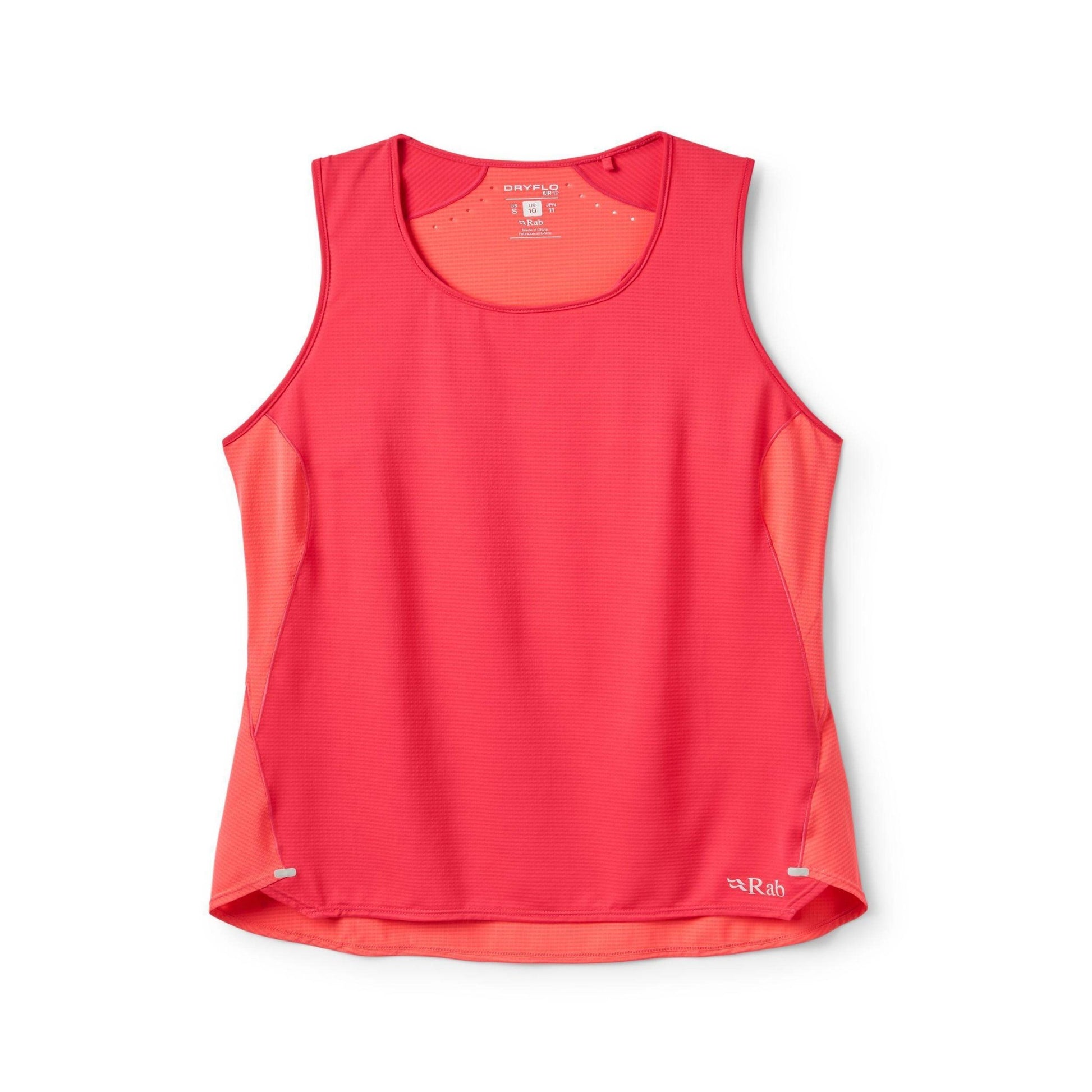 Rab Sonic Ultra Tank Wmns – Camiseta técnica sin mangas ultraligera para trail y alta intensidad - 