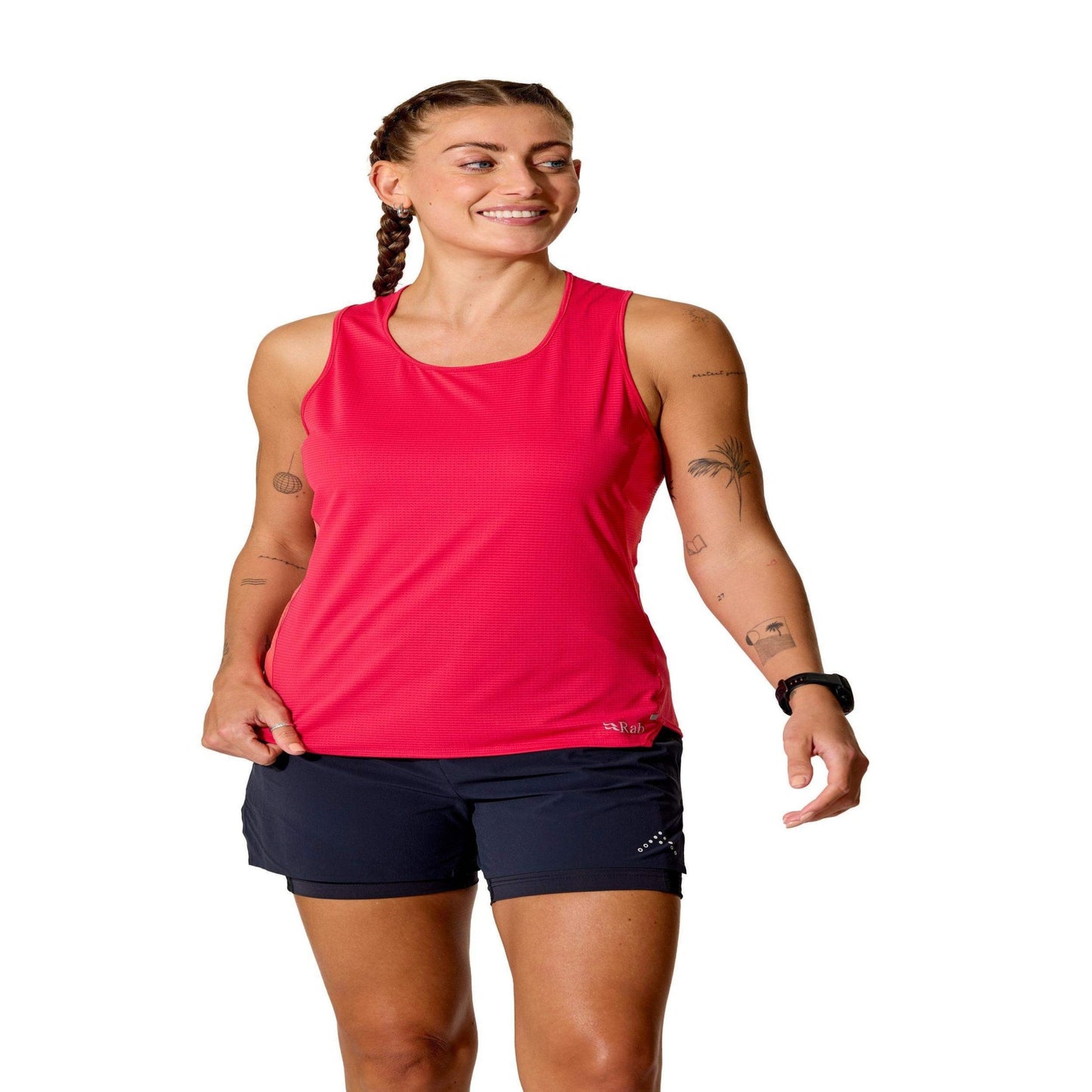 Rab Sonic Ultra Tank Wmns – Camiseta técnica sin mangas ultraligera para trail y alta intensidad - 