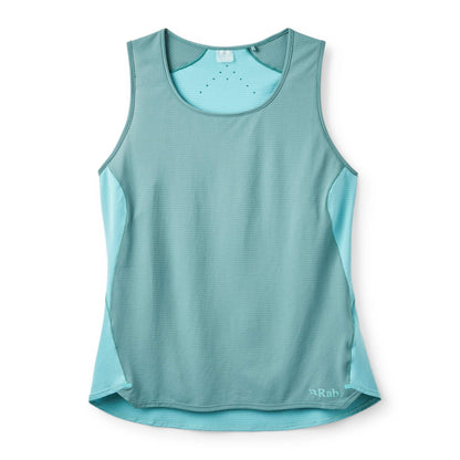 Rab Sonic Ultra Tank Wmns – Camiseta técnica sin mangas ultraligera para trail y alta intensidad - 