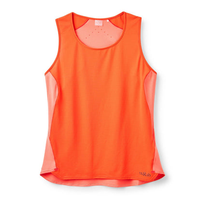 Rab Sonic Ultra Tank Wmns – Camiseta técnica sin mangas ultraligera para trail y alta intensidad - 