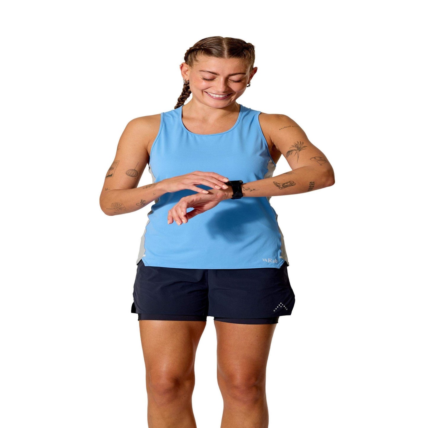 Rab Sonic Ultra Tank Wmns – Camiseta técnica sin mangas ultraligera para trail y alta intensidad - 