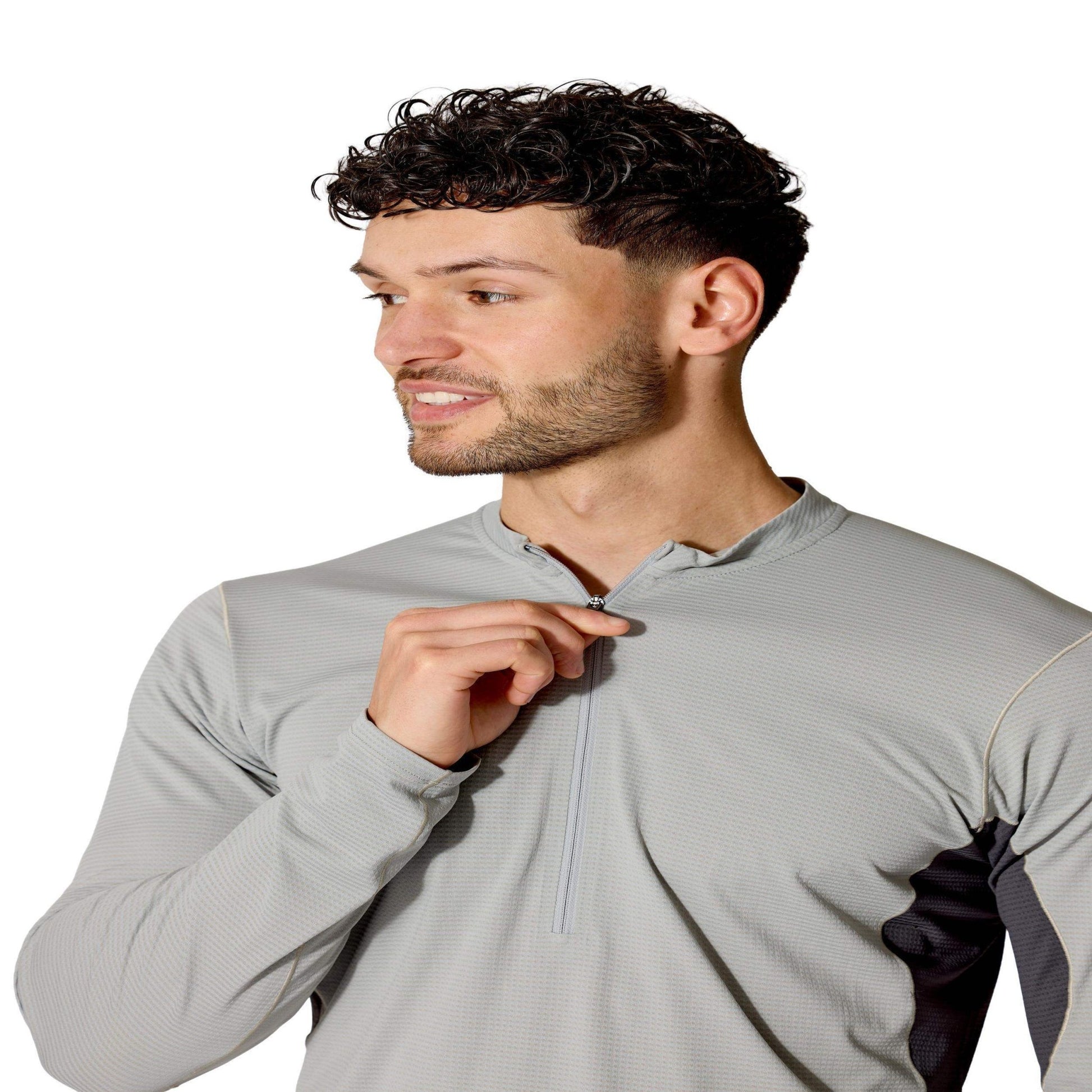 Rab Sonic Ultra Zip Tee – Camiseta técnica ultraligera con cremallera para trail y alta intensidad - 
