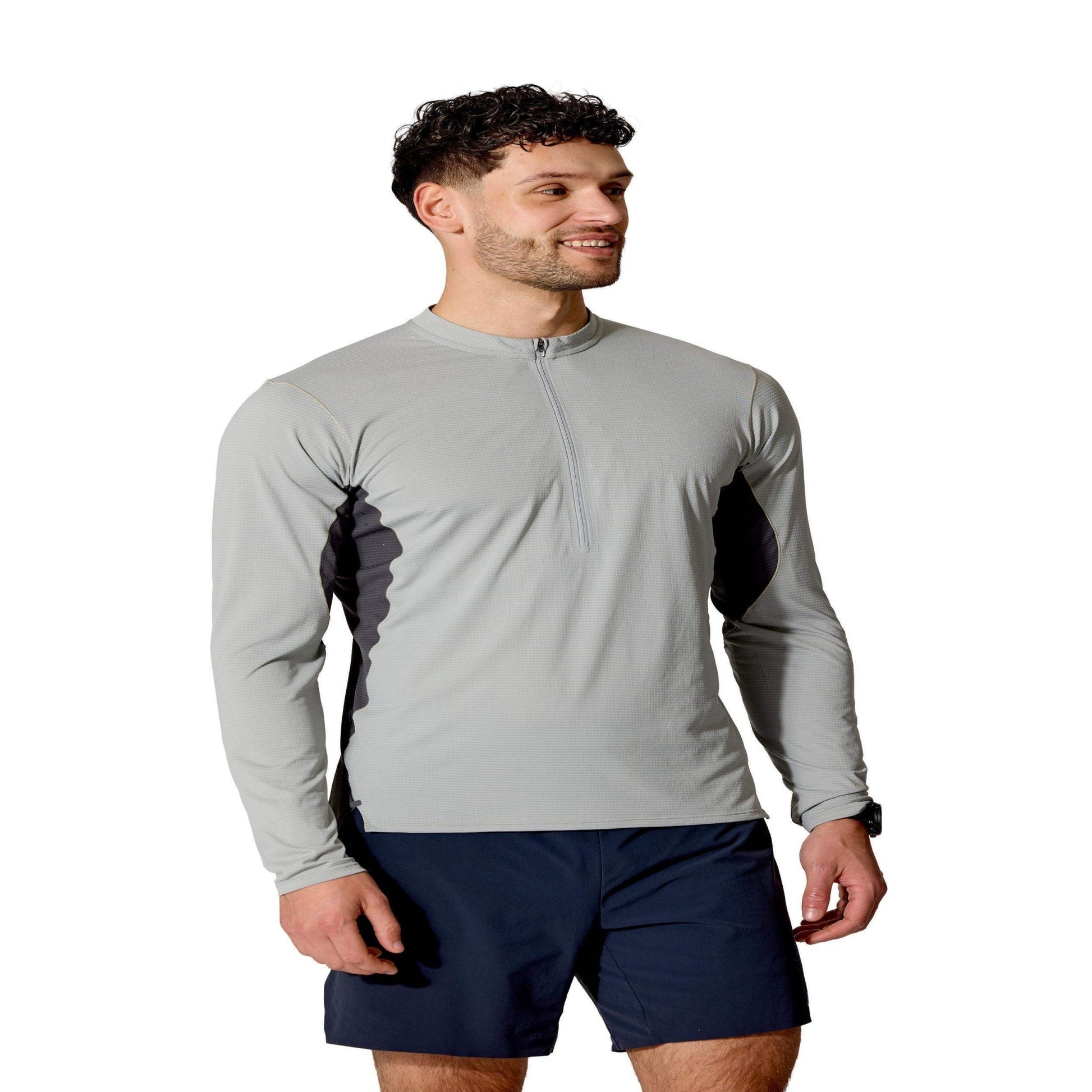 Rab Sonic Ultra Zip Tee – Camiseta técnica ultraligera con cremallera para trail y alta intensidad - 