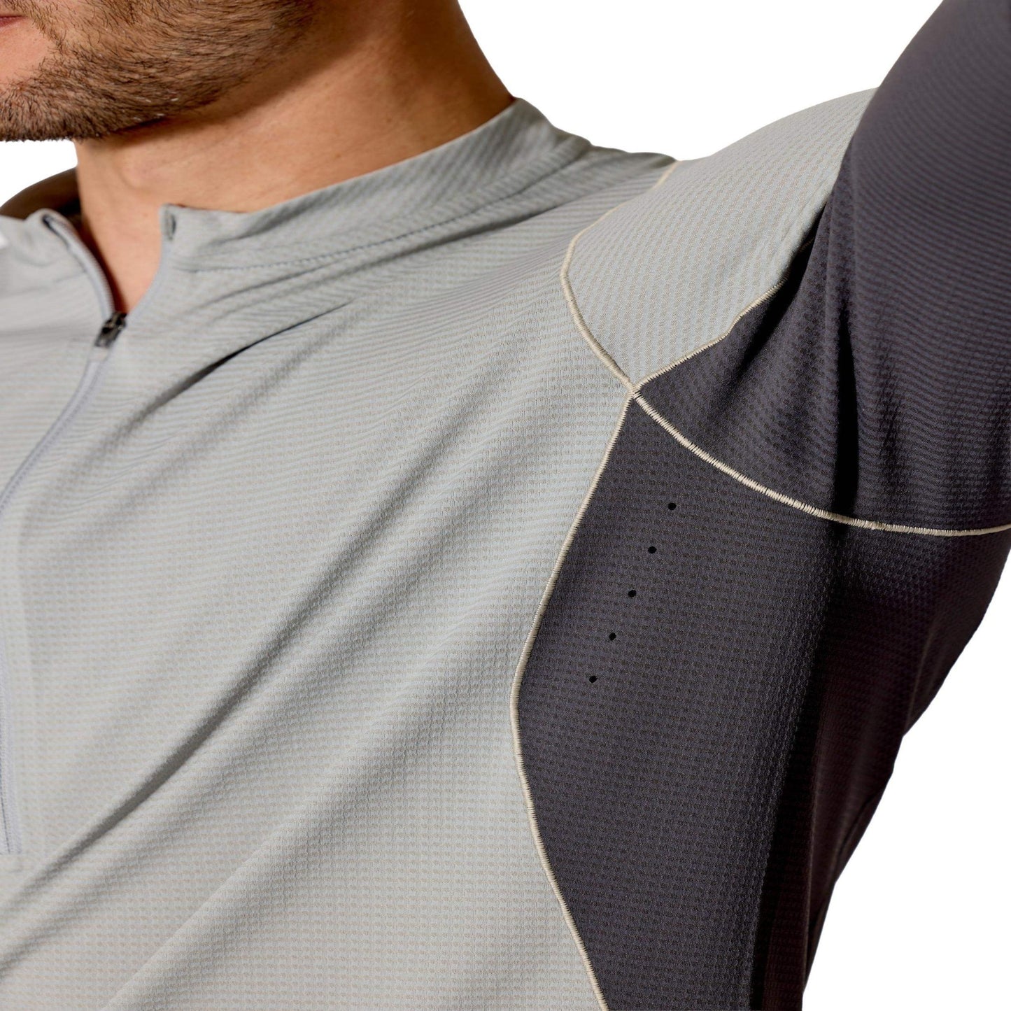 Rab Sonic Ultra Zip Tee – Camiseta técnica ultraligera con cremallera para trail y alta intensidad - 