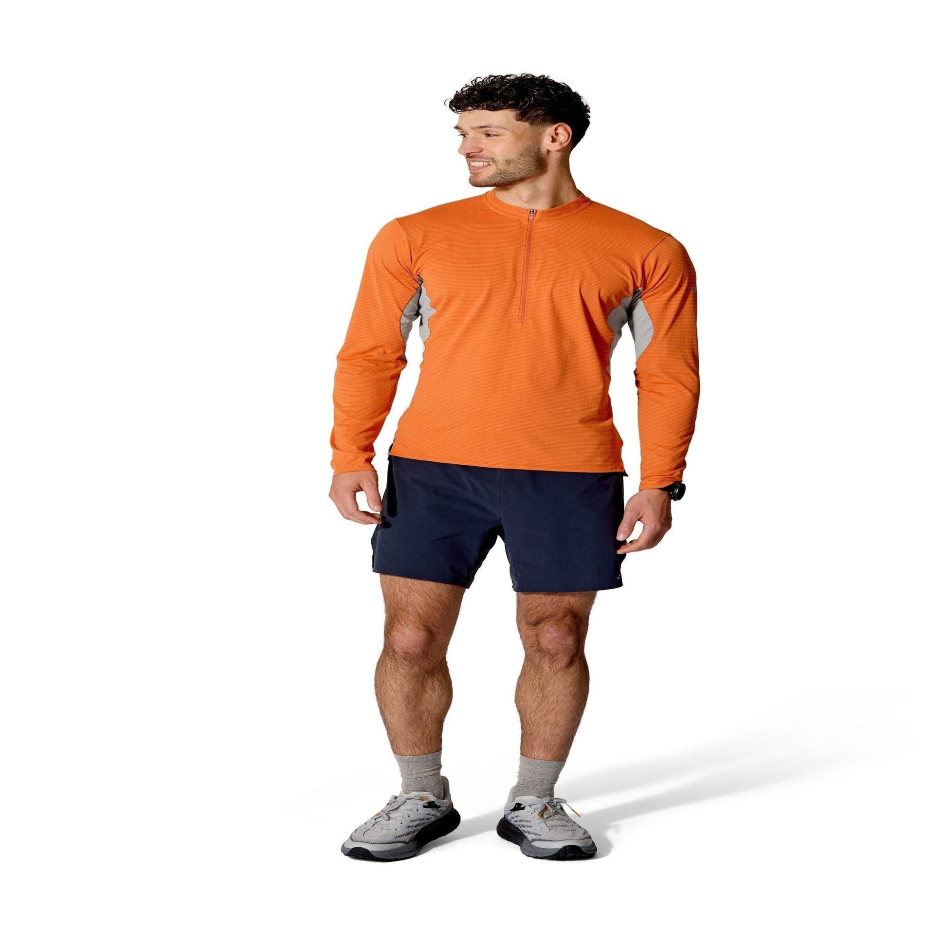 Rab Sonic Ultra Zip Tee – Camiseta técnica ultraligera con cremallera para trail y alta intensidad - 