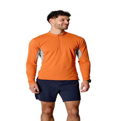 Rab Sonic Ultra Zip Tee – Camiseta técnica ultraligera con cremallera para trail y alta intensidad - 