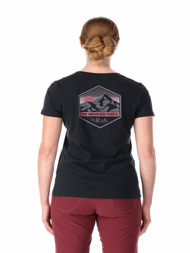 Rab Stance Mountain Peak Tee W'S - Camisetas Manga Corta