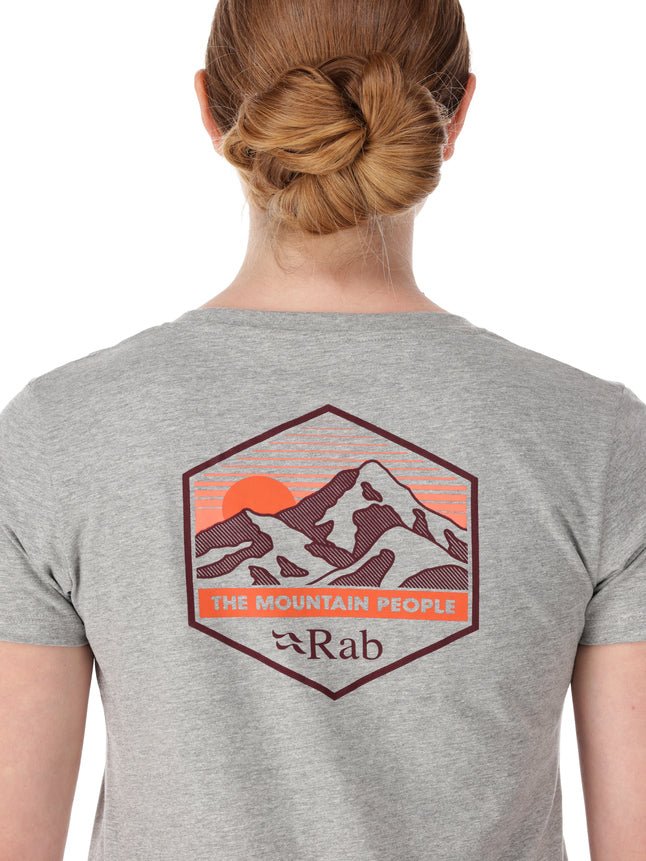 Rab Stance Mountain Peak Tee W'S - Camisetas Manga Corta