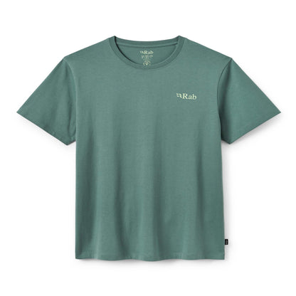 Rab Stance Traverse Tee – Camiseta 100% Algodón Orgánico para Uso Diario - Camisetas lifestyle