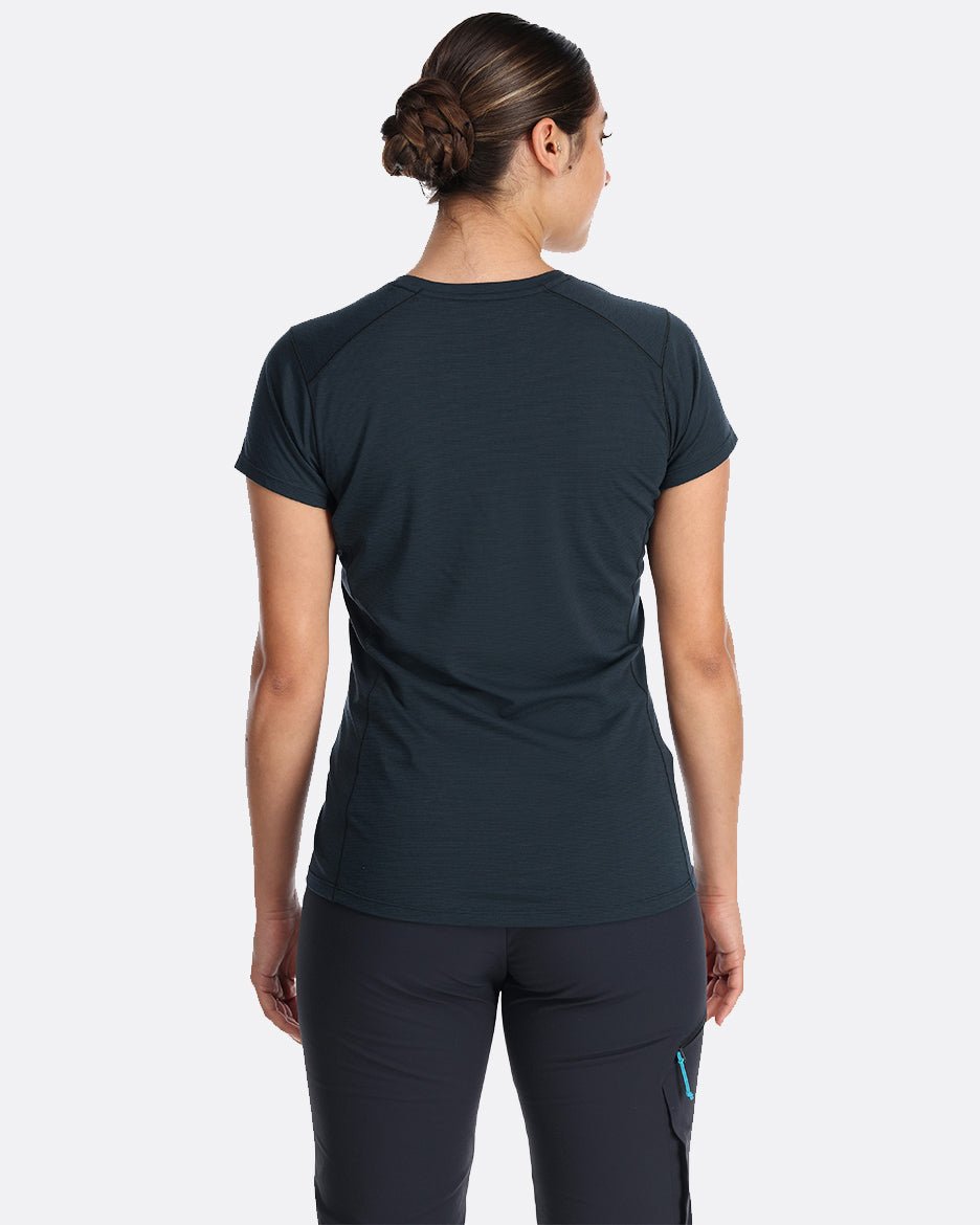 Rab Syncrino Base Tee W'S - Lana Merino - Camisetas Manga Corta