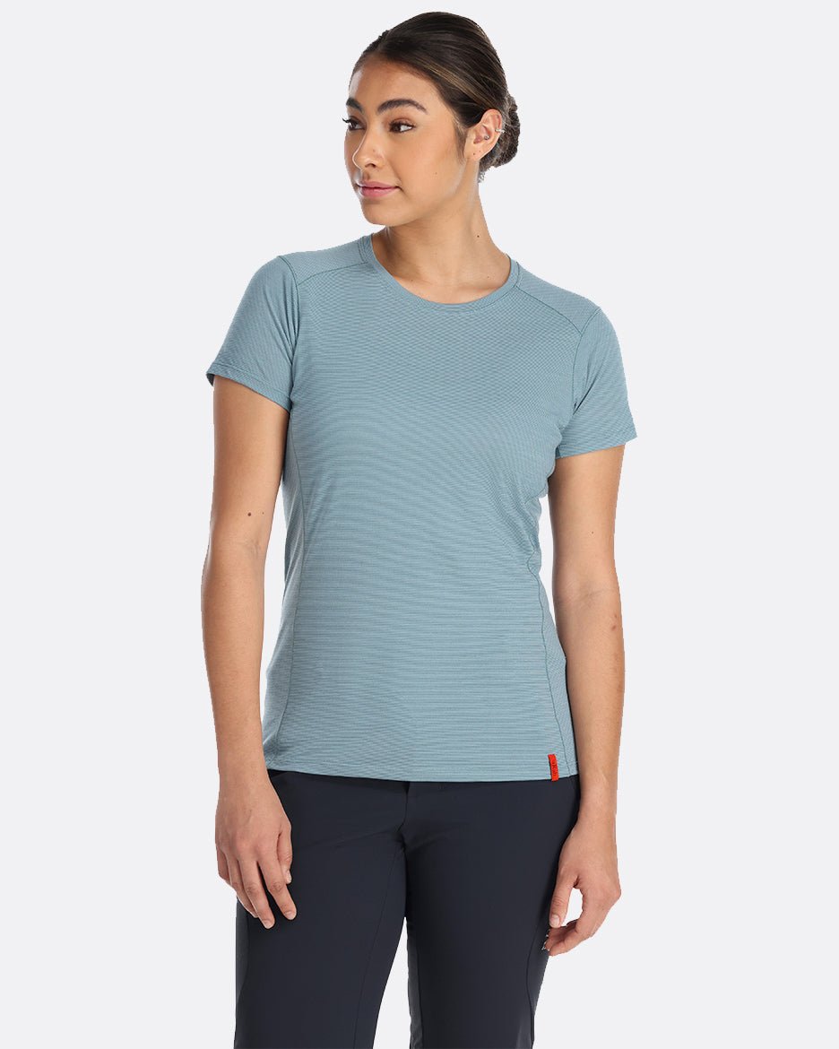 Rab Syncrino Base Tee W'S - Lana Merino - Camisetas Manga Corta