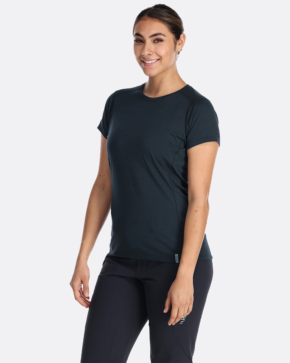 Rab Syncrino Base Tee W'S - Lana Merino - Camisetas Manga Corta