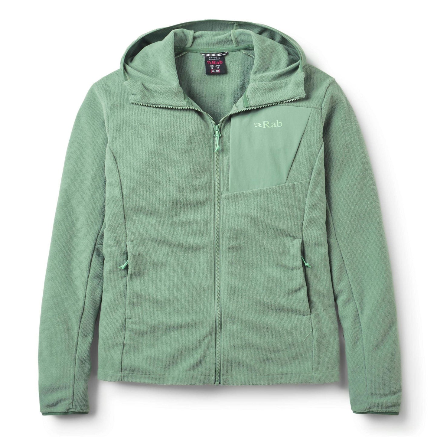 Rab Tecton Hoody Wmns – Forro Polar Técnico con Capucha Thermic™ para Montaña - Fleece