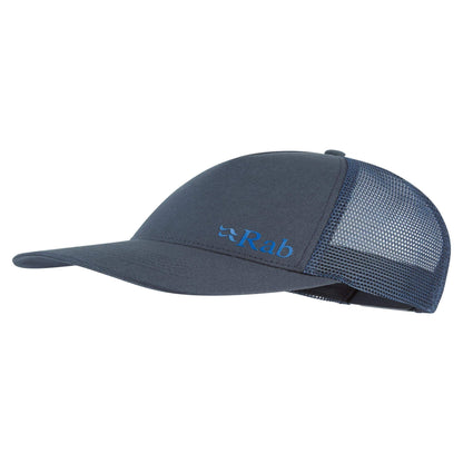 Rab Trucker Logo Cap – Gorra Transpirable con Malla para Outdoor y Verano - 
