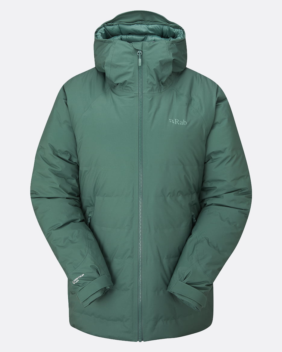 Rab Valiance Jacket Wmns - Plumón de 700 FP y Pertex Shield 100% Impermeable - Chaquetas