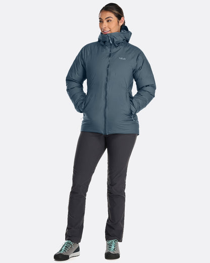 Rab Valiance Jacket Wmns - Plumón de 700 FP y Pertex Shield 100% Impermeable - Chaquetas