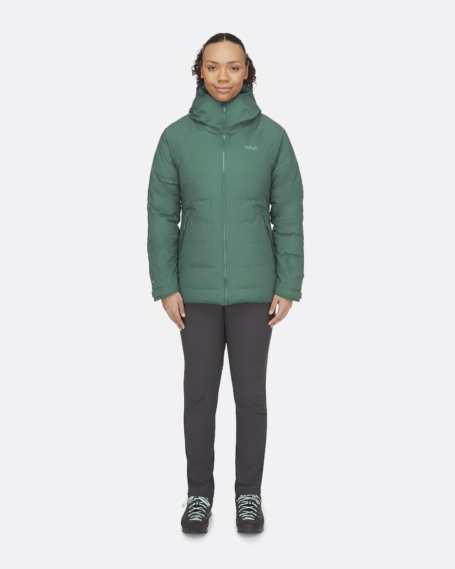 Rab Valiance Jacket Wmns - Plumón de 700 FP y Pertex Shield 100% Impermeable - Chaquetas