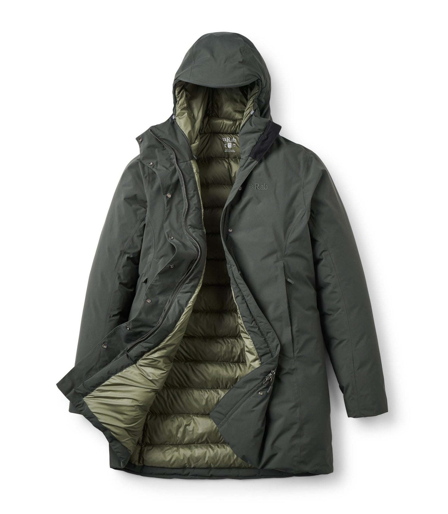 Rab Valiance Parka Mujer AW26 – Parka de pluma impermeable 700FP - Parkas de pluma mujer