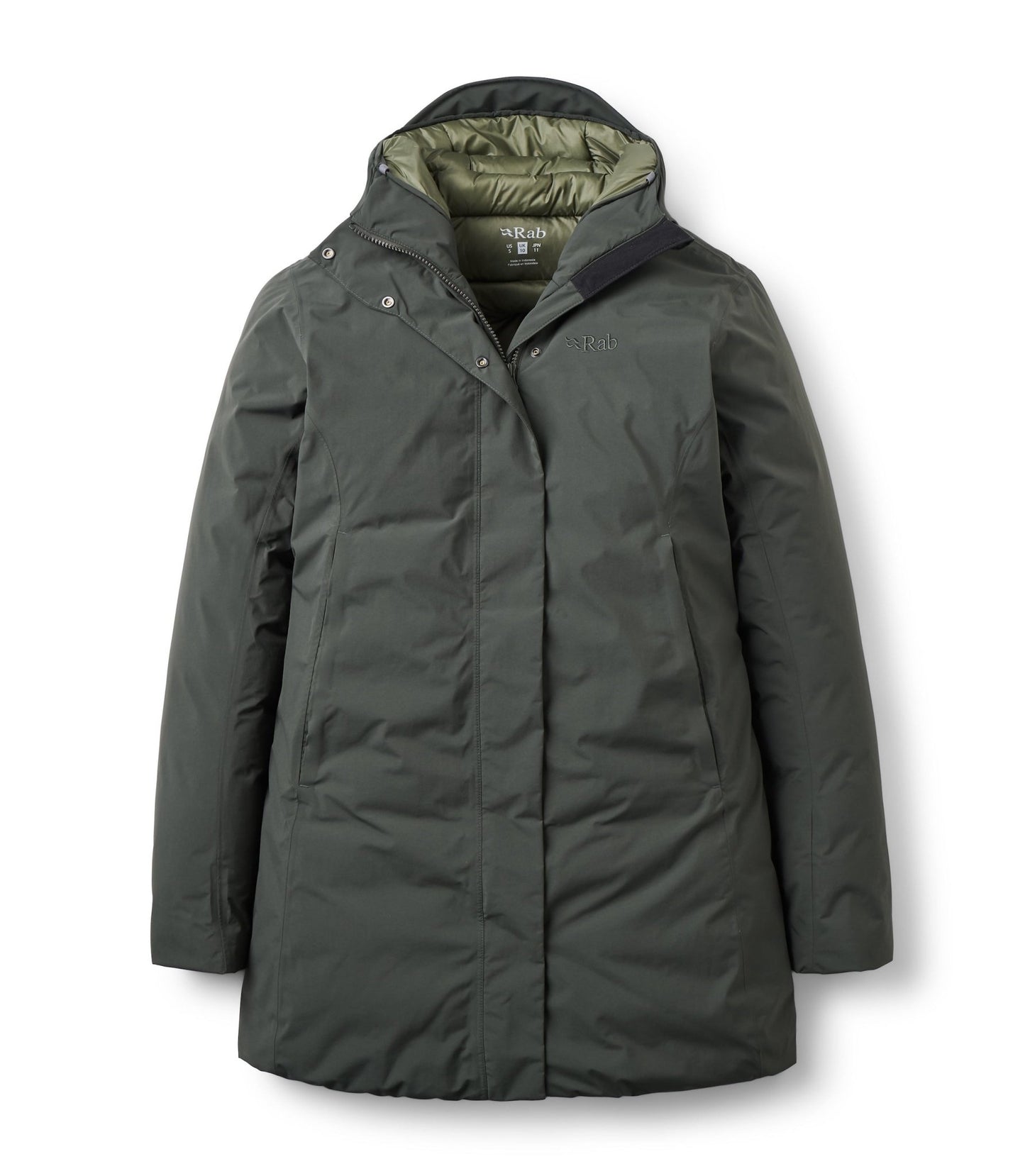 Rab Valiance Parka Mujer AW26 – Parka de pluma impermeable 700FP - Parkas de pluma mujer