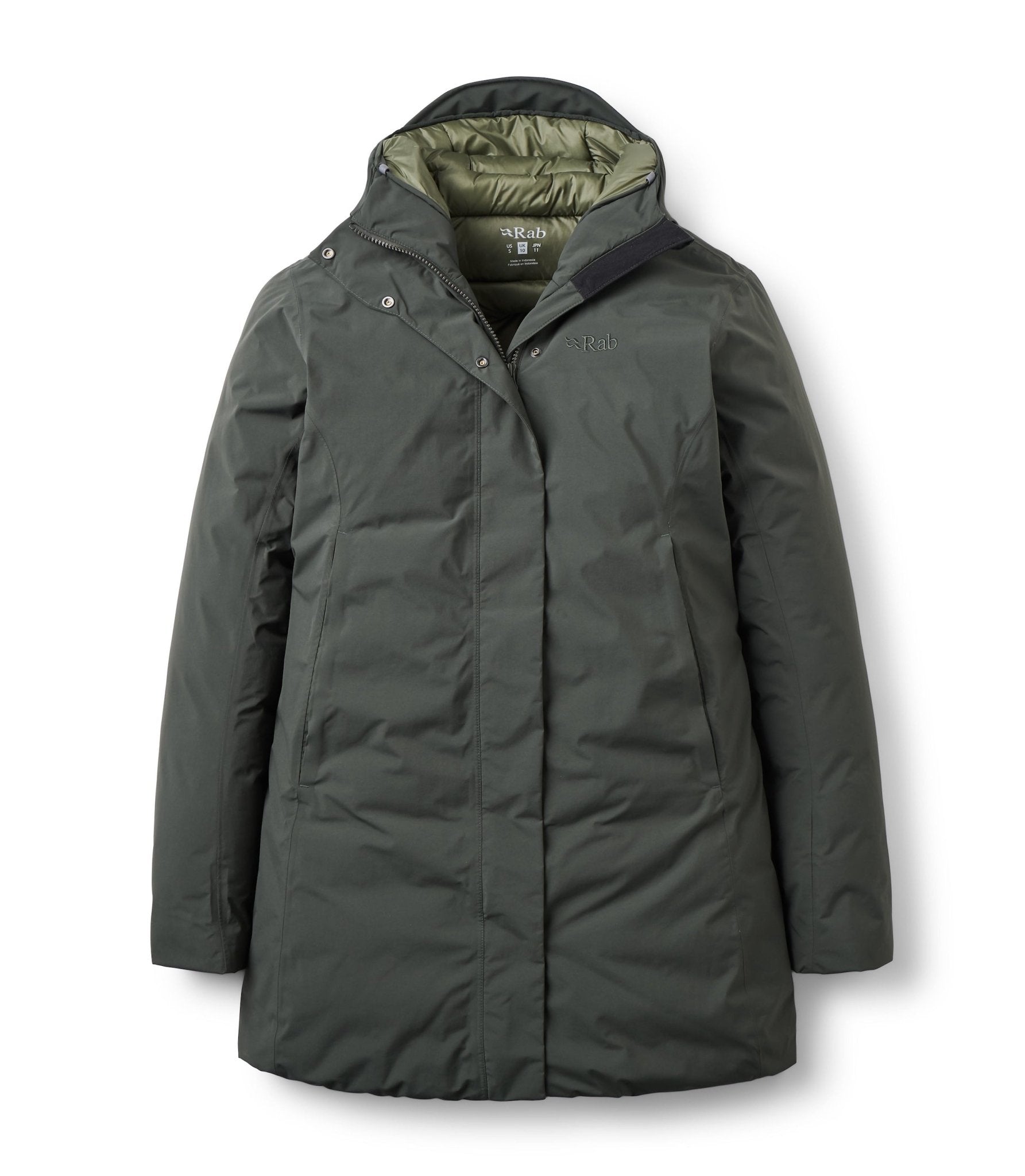 Rab Valiance Parka Mujer AW26 – Parka de pluma impermeable 700FP - Parkas de pluma mujer