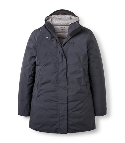 Rab Valiance Parka Mujer AW26 – Parka de pluma impermeable 700FP - Parkas de pluma mujer