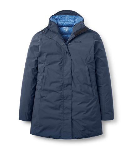 Rab Valiance Parka Mujer AW26 – Parka de pluma impermeable 700FP - Parkas de pluma mujer