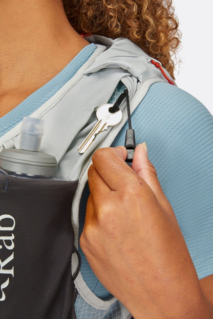 Rab Veil 12 – Chaleco de hidratación ultraligero 12L con Mono Mesh Chassis™ para larga distancia - Mochilas