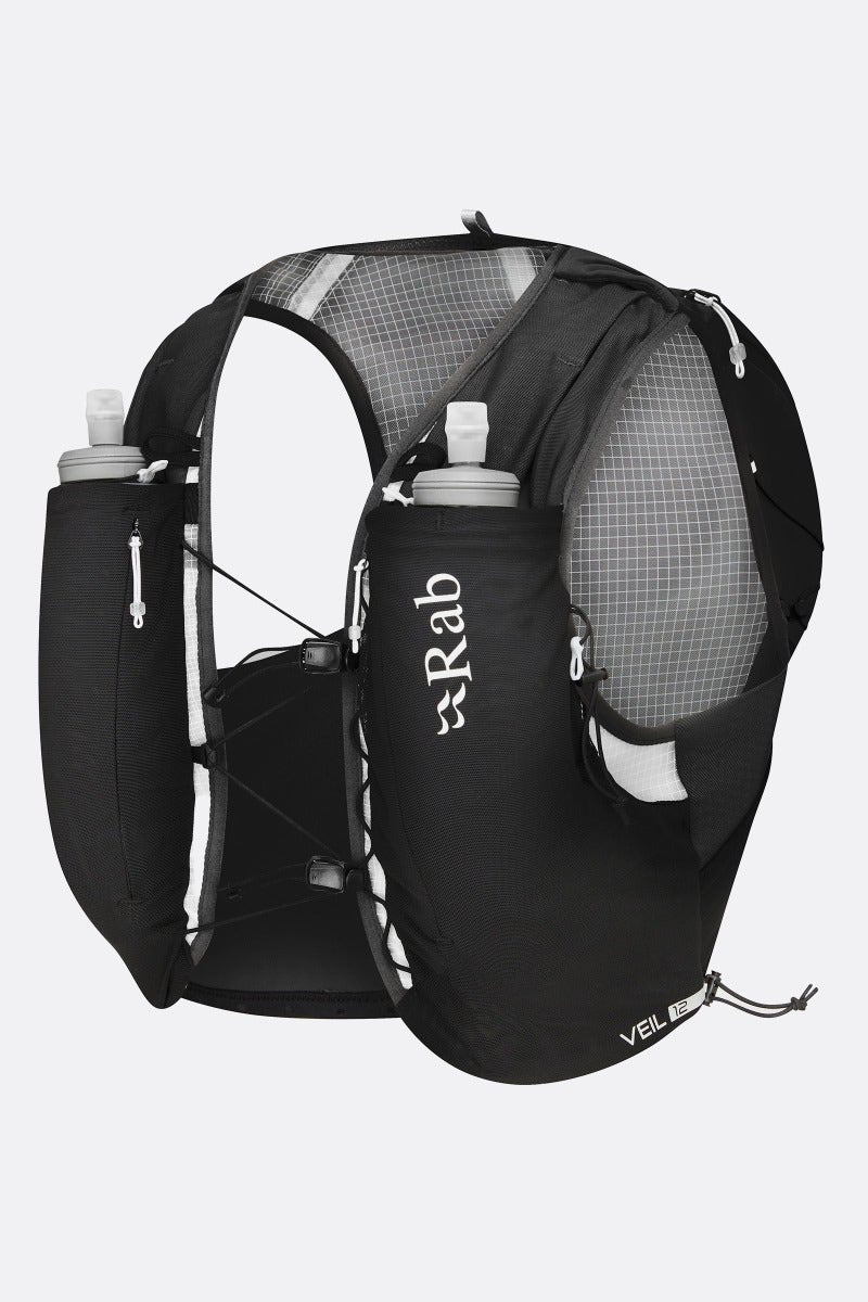 Rab Veil 12 – Chaleco de hidratación ultraligero 12L con Mono Mesh Chassis™ para larga distancia - Mochilas