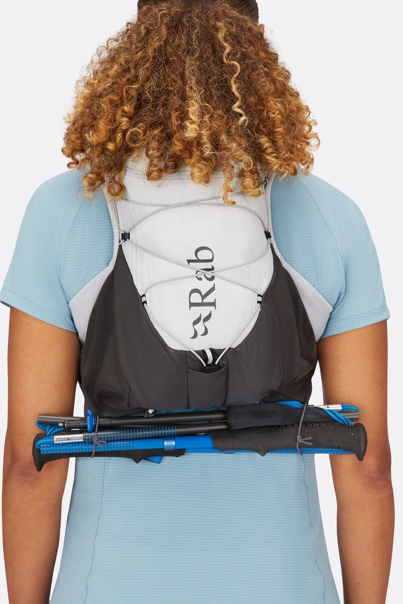Rab Veil 12 – Chaleco de hidratación ultraligero 12L con Mono Mesh Chassis™ para larga distancia - Mochilas