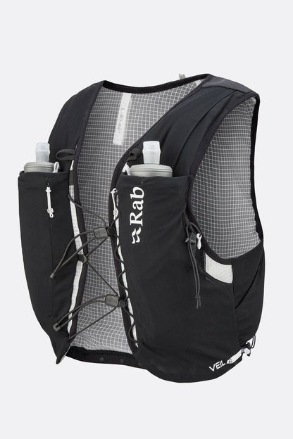 Rab Veil 6 – Chaleco de hidratación ultraligero 6L con Mono Mesh Chassis™ para trail running - Mochilas