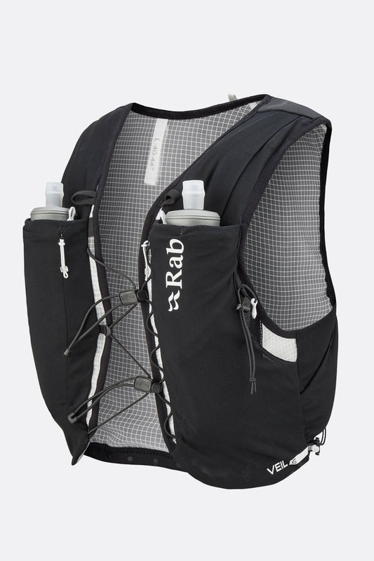 Rab Veil 6 – Chaleco de hidratación ultraligero 6L con Mono Mesh Chassis™ para trail running - Mochilas