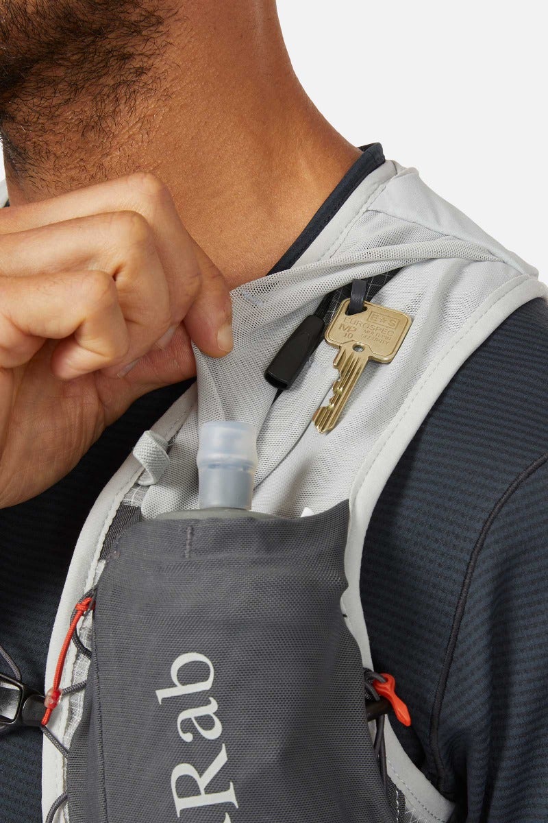 Rab Veil 6 – Chaleco de hidratación ultraligero 6L con Mono Mesh Chassis™ para trail running - Mochilas