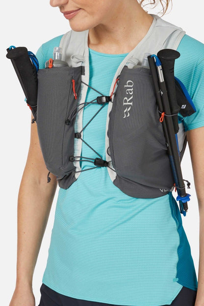 Rab Veil 6 – Chaleco de hidratación ultraligero 6L con Mono Mesh Chassis™ para trail running - Mochilas
