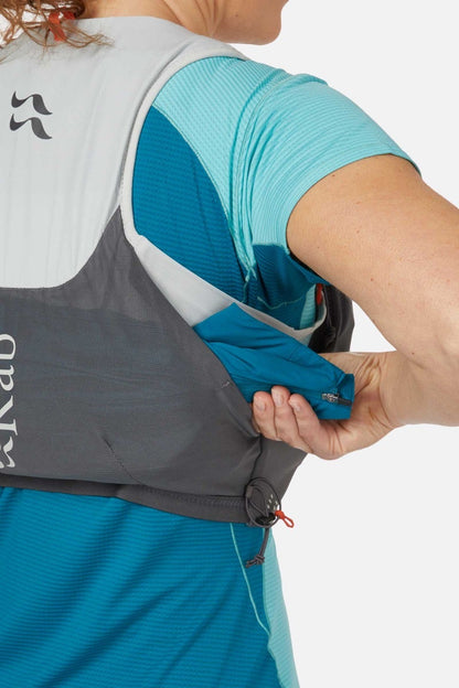 Rab Veil 6 – Chaleco de hidratación ultraligero 6L con Mono Mesh Chassis™ para trail running - Mochilas