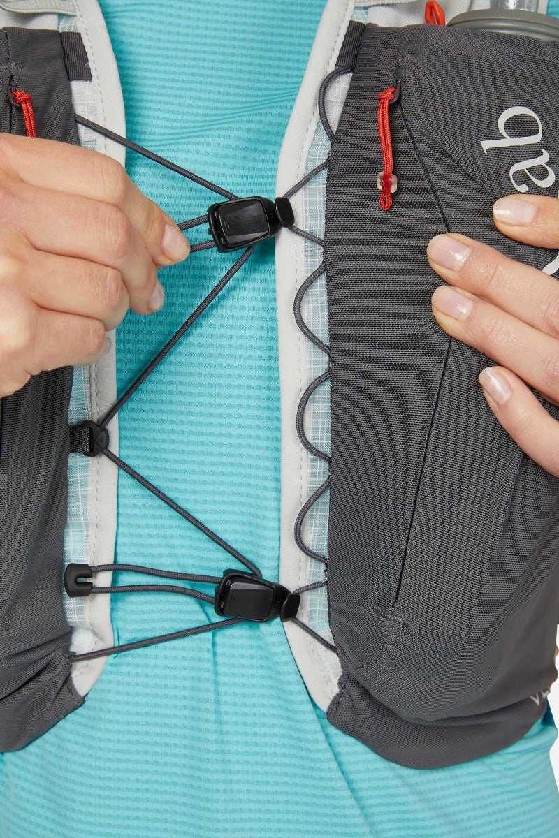 Rab Veil 6 – Chaleco de hidratación ultraligero 6L con Mono Mesh Chassis™ para trail running - Mochilas