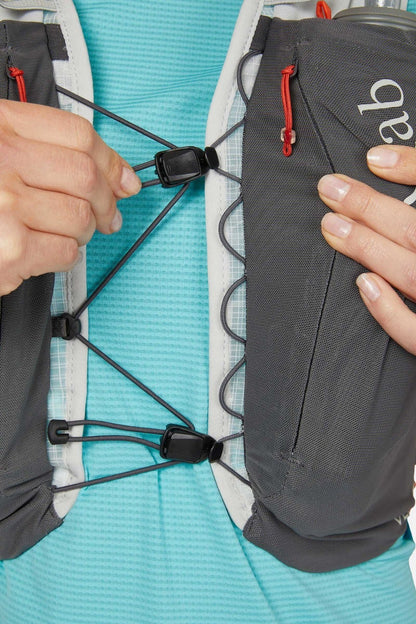 Rab Veil 6 – Chaleco de hidratación ultraligero 6L con Mono Mesh Chassis™ para trail running - Mochilas
