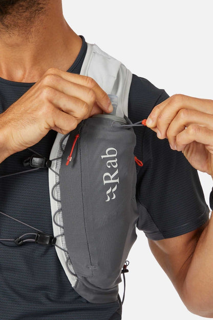 Rab Veil 6 – Chaleco de hidratación ultraligero 6L con Mono Mesh Chassis™ para trail running - Mochilas