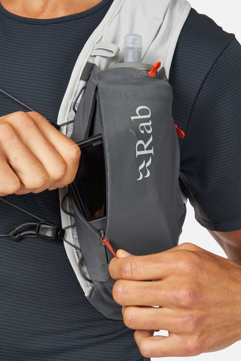 Rab Veil 6 – Chaleco de hidratación ultraligero 6L con Mono Mesh Chassis™ para trail running - Mochilas