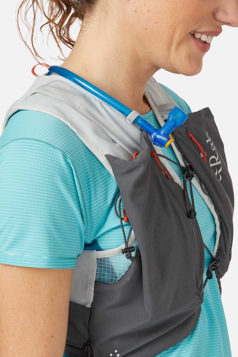 Rab Veil 6 – Chaleco de hidratación ultraligero 6L con Mono Mesh Chassis™ para trail running - Mochilas