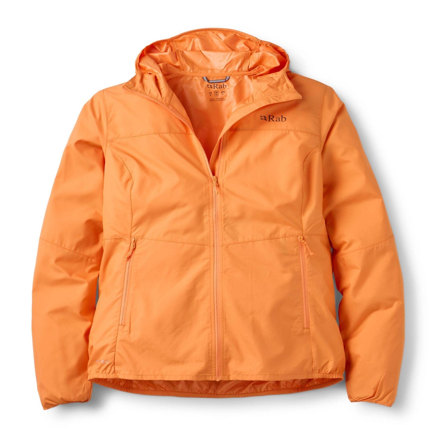 Rab Windgather Hoody Wmns – Chaqueta Cortavientos Ultraligera para Trekking y Montaña - Chaquetas Impermeables