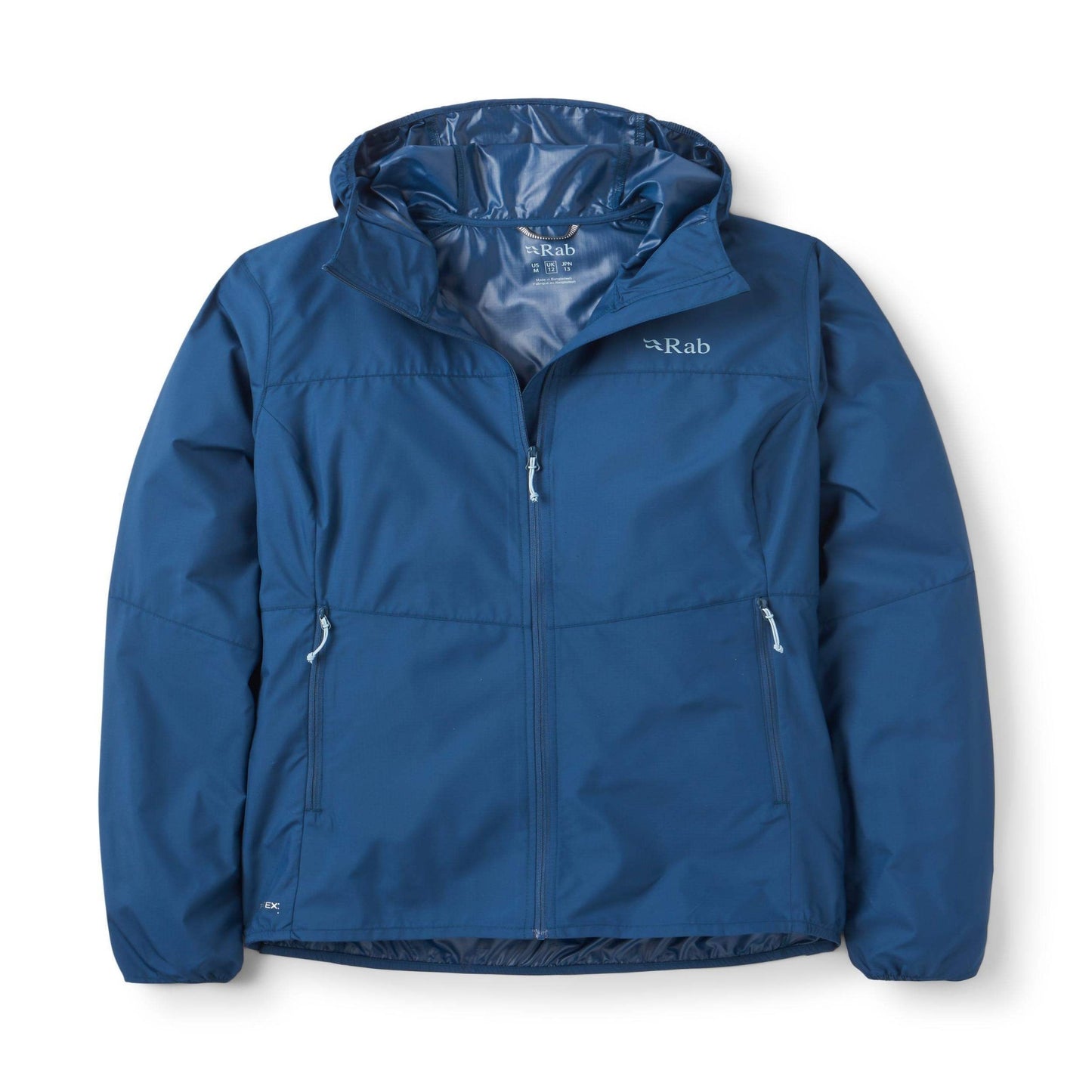 Rab Windgather Hoody Wmns – Chaqueta Cortavientos Ultraligera para Trekking y Montaña - Chaquetas Impermeables