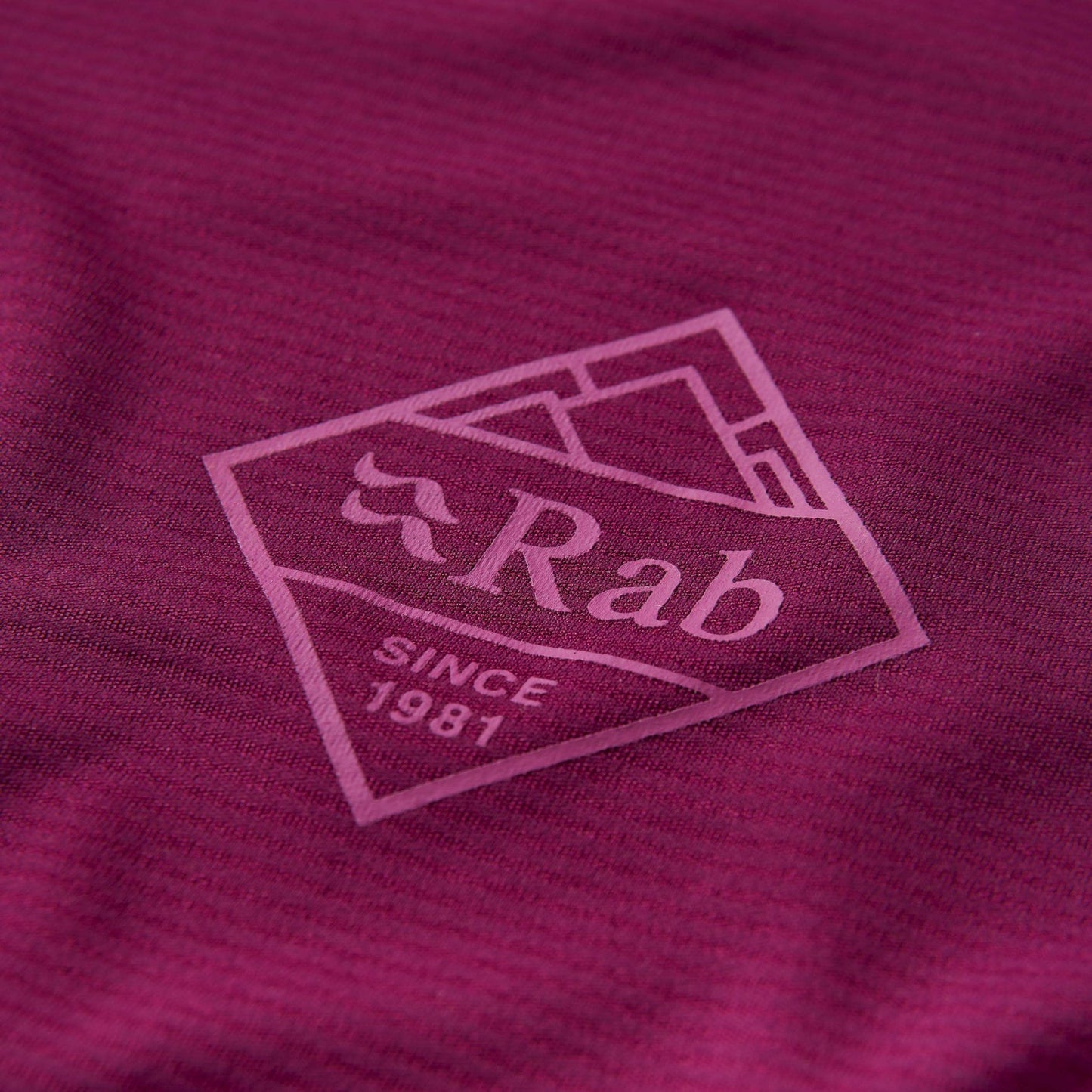 Rab Women's Force Stamp Tee – Camiseta Técnica UPF 40+ Dryflo™ Solar para Trail y Montaña - Camisetas técnicas