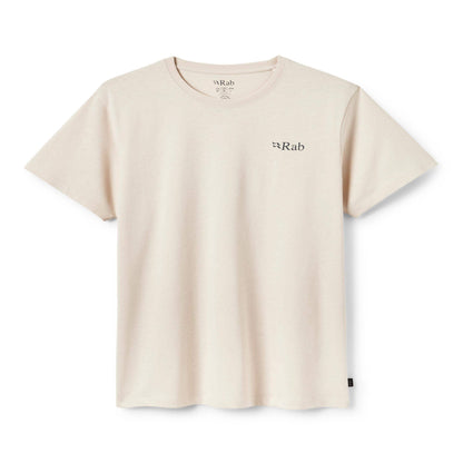 Rab Women's Stance Cirque Tee – Camiseta de Algodón Orgánico para Uso Diario y Outdoor - Camisetas lifestyle