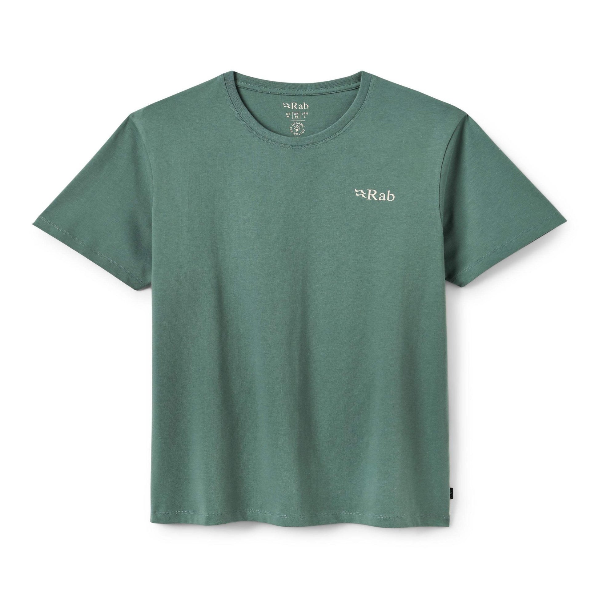 Rab Women's Stance Cirque Tee – Camiseta de Algodón Orgánico para Uso Diario y Outdoor - Camisetas lifestyle