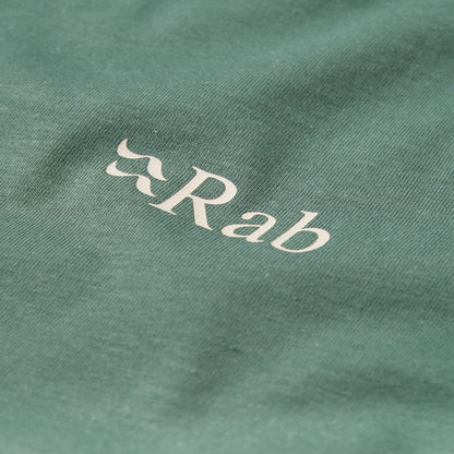 Rab Women's Stance Cirque Tee – Camiseta de Algodón Orgánico para Uso Diario y Outdoor - Camisetas lifestyle