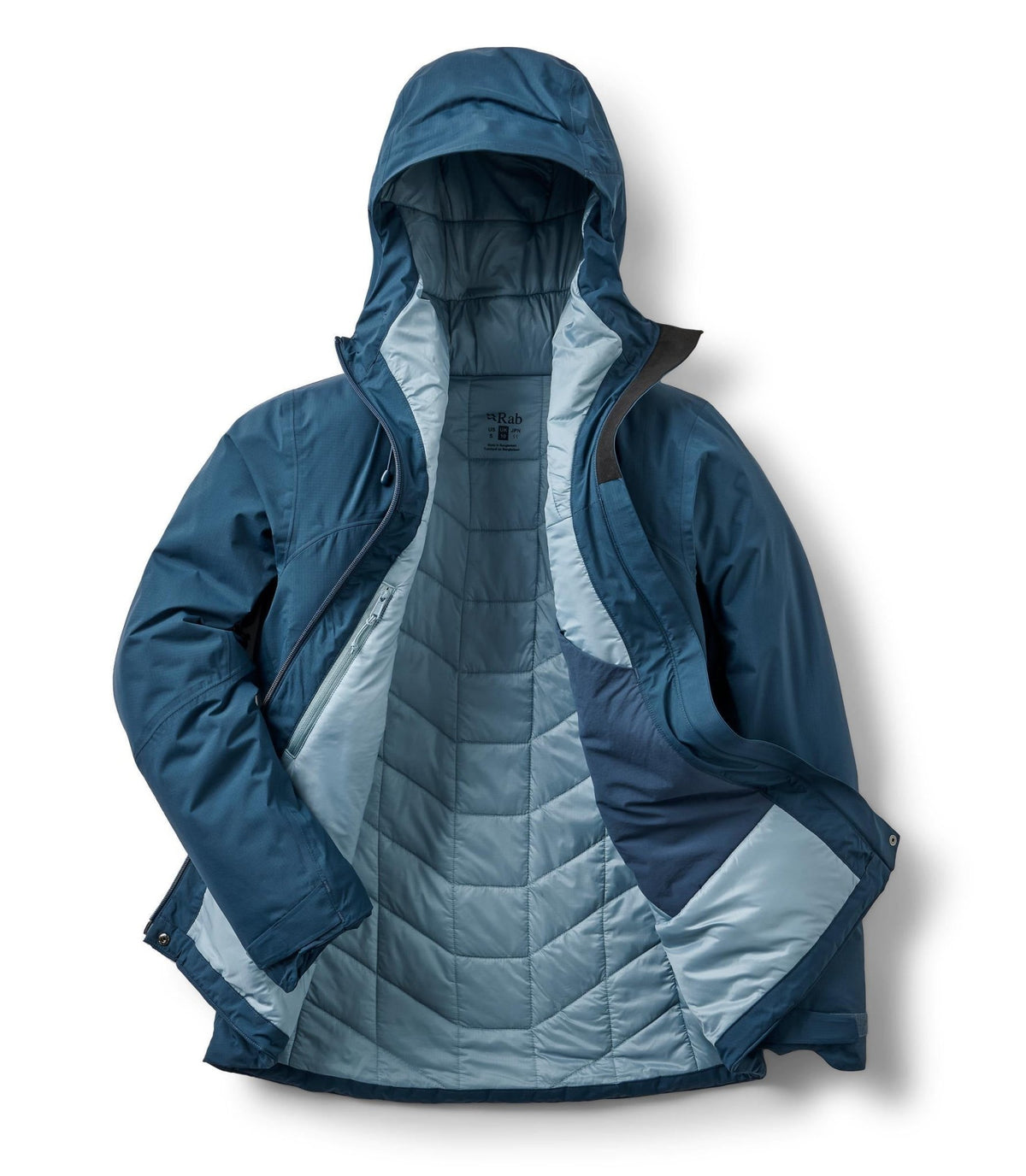 Rab Xenon Shield Jacket Mujer AW26 – Impermeable Sintética PrimaLoft - Chaquetas sintéticas